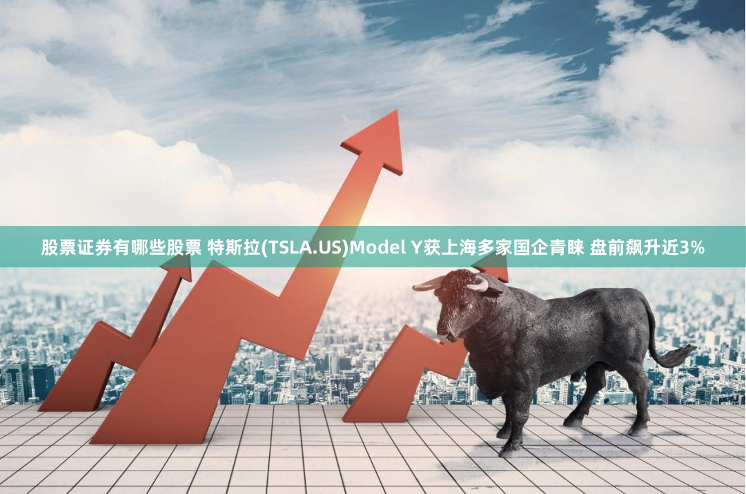 股票证券有哪些股票 特斯拉(TSLA.US)Model Y获上海多家国企青睐 盘前飙升近3%