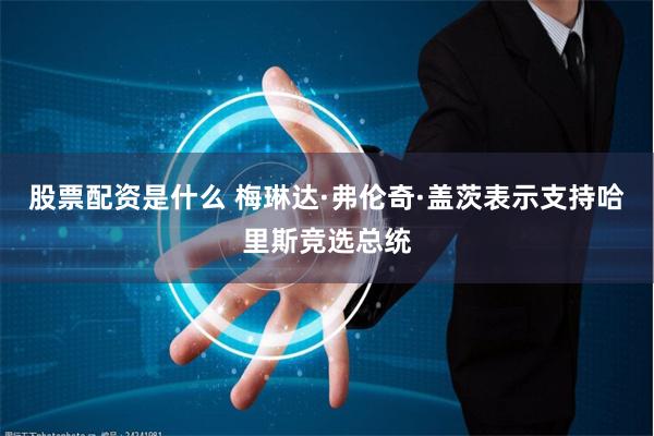 股票配资是什么 梅琳达·弗伦奇·盖茨表示支持哈里斯竞选总统